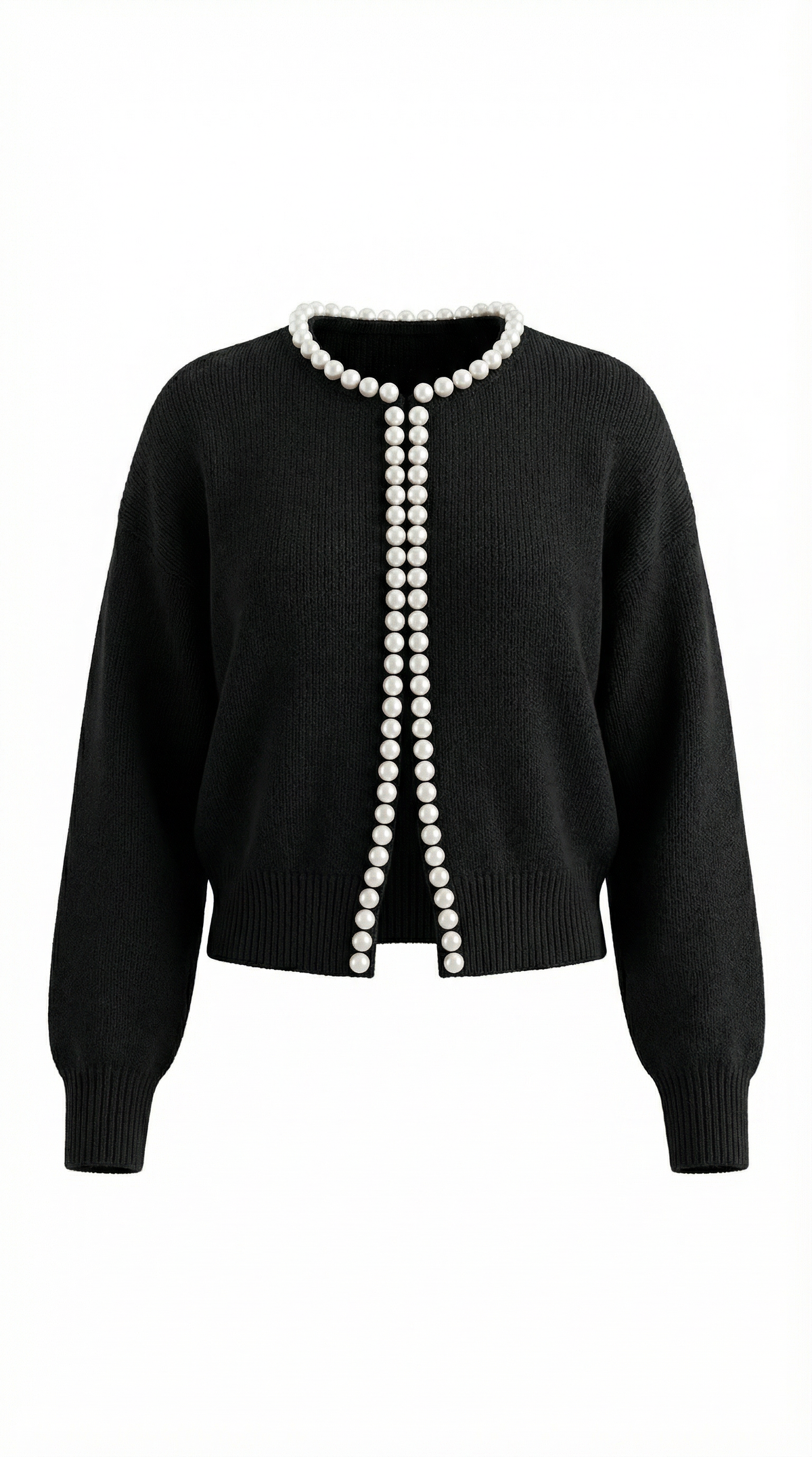 ALESSANDRA | CARDIGAN CON DETALLES DE PERLAS