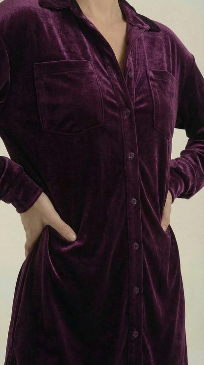 CECILIA | VESTIDO CAMISERO CORTO CON CINTURÓN