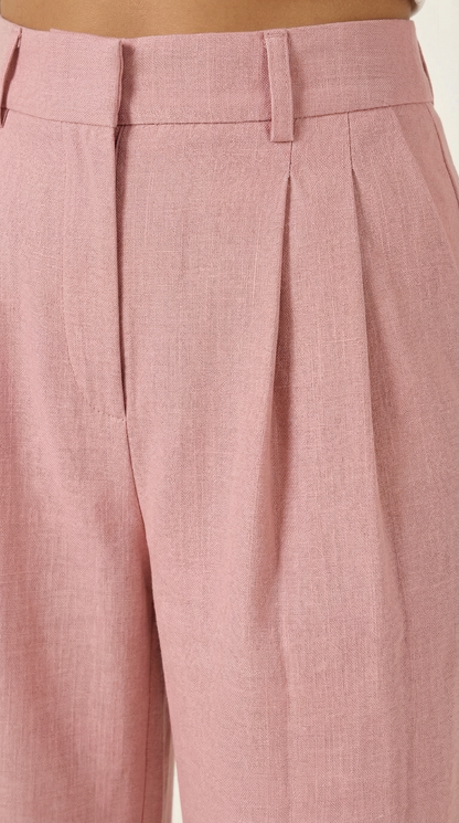 COURTNEY | PANTALONES PLISADOS DE CINTURA ALTA
