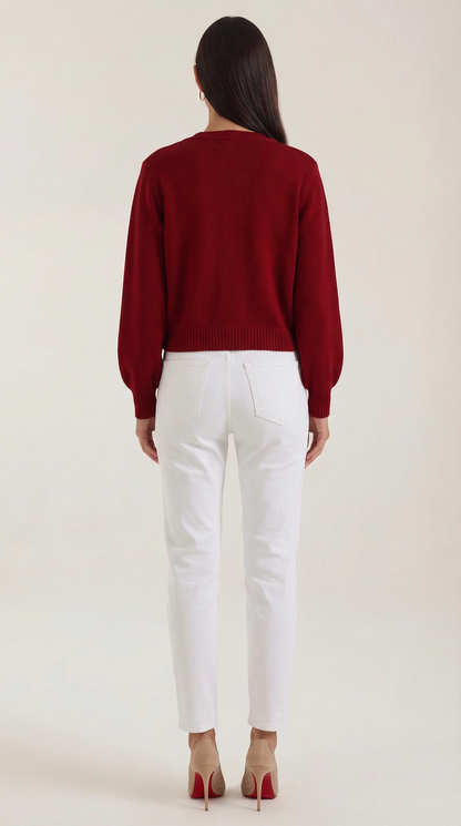 JULIETTE | JERSEY DE PUNTO CON DETALLE DE LAZO