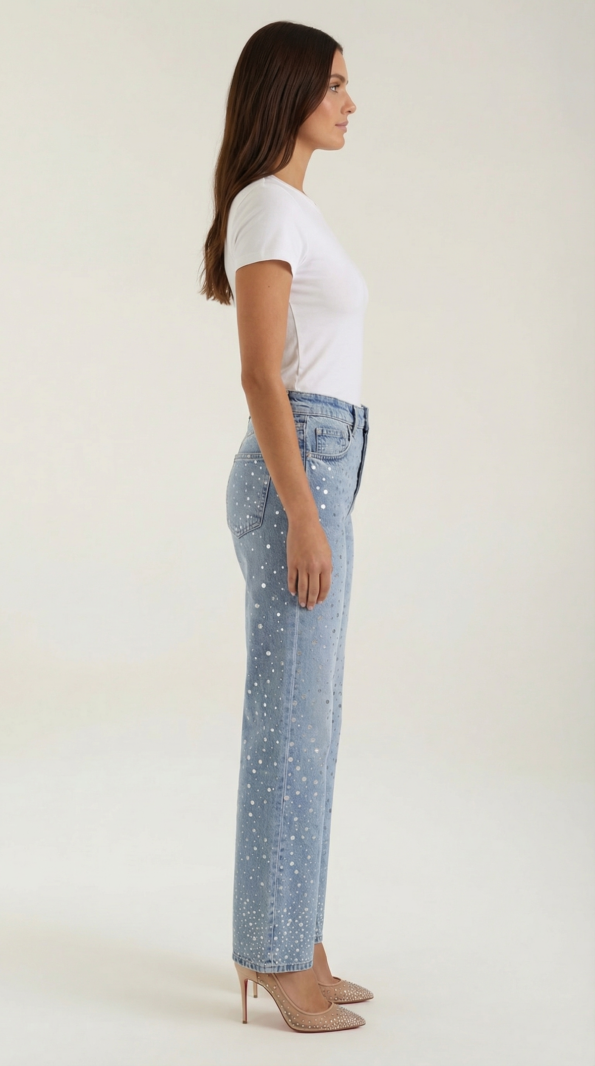 DAISY | VAQUEROS HOLGADOS CON BRILLO