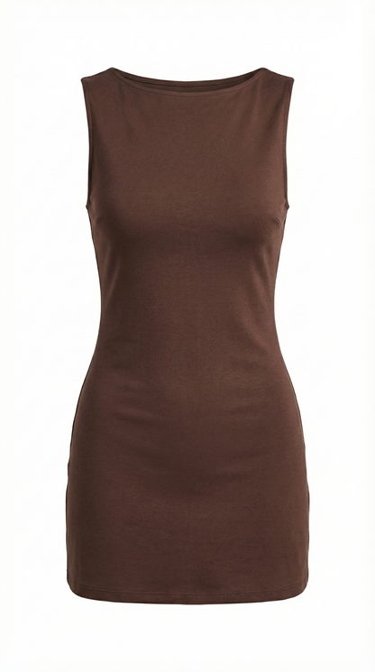 DONNA | VESTIDO CORTO DE ESTILO ELEGANTE