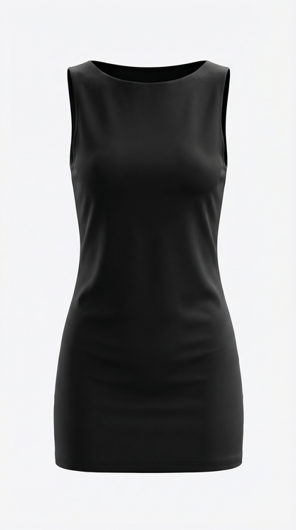 DONNA | VESTIDO CORTO DE ESTILO ELEGANTE