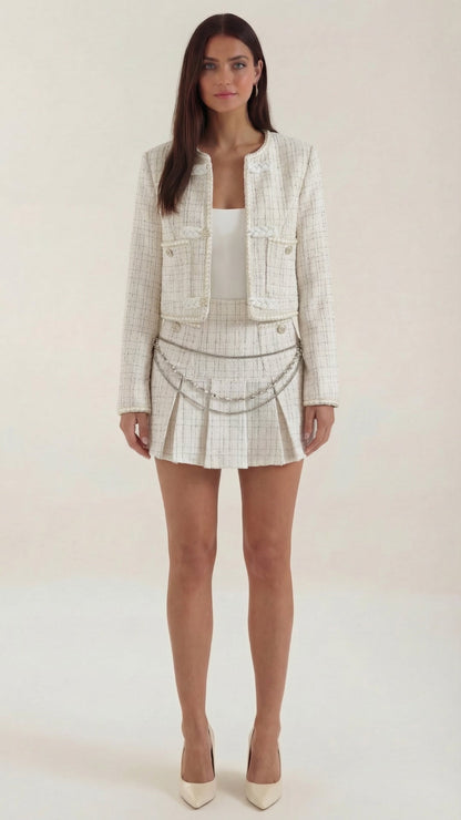 MARJORIE | CONJUNTO DE FALDA DE TWEED