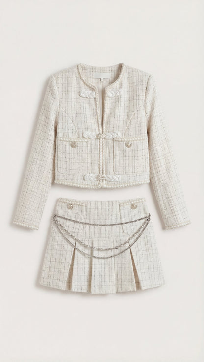 MARJORIE | CONJUNTO DE FALDA DE TWEED