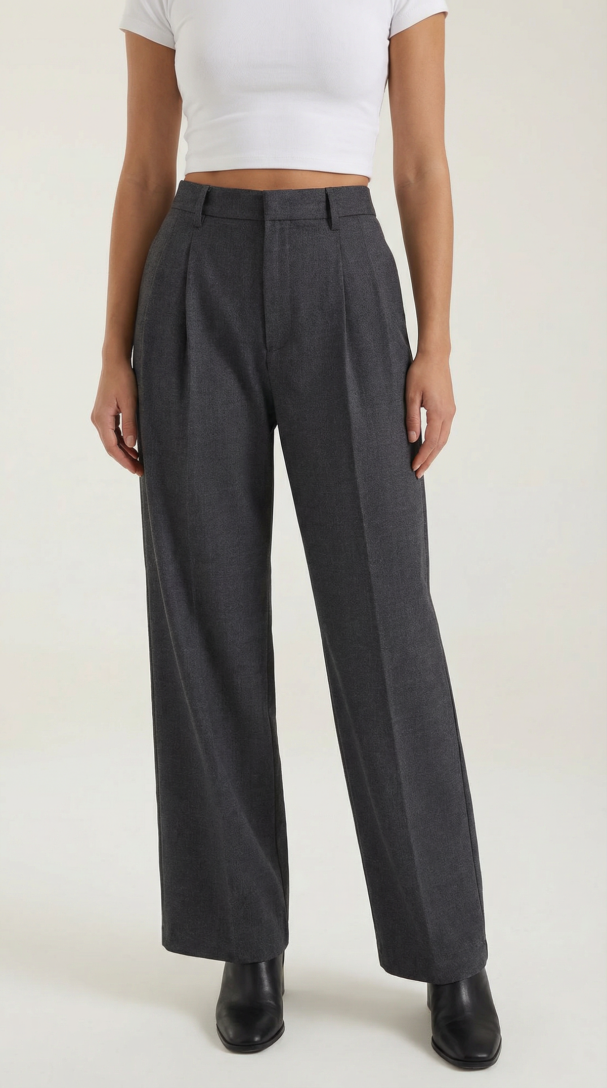 DOROTHY | PANTALONES RECTOS PLISADOS