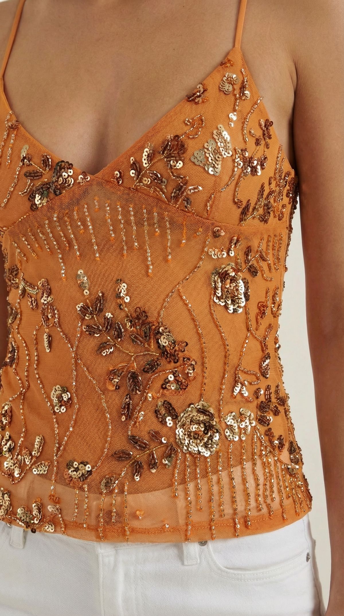 DORIS | CAMISÓN ELEGANTE CON LENTEJUELAS
