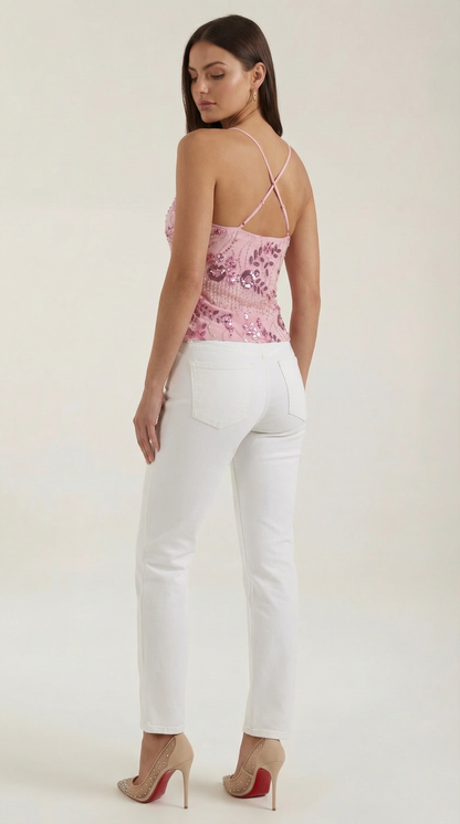 DORIS | CAMISÓN ELEGANTE CON LENTEJUELAS