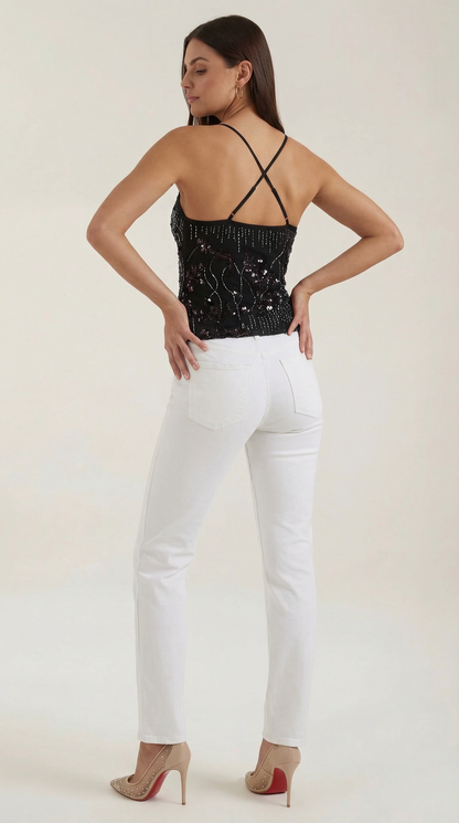 DORIS | CAMISÓN ELEGANTE CON LENTEJUELAS