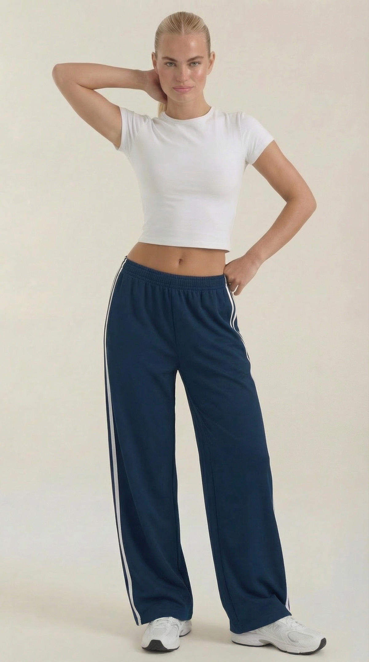 EILEEN | PANTALONES DE CHÁNDAL ANCHOS