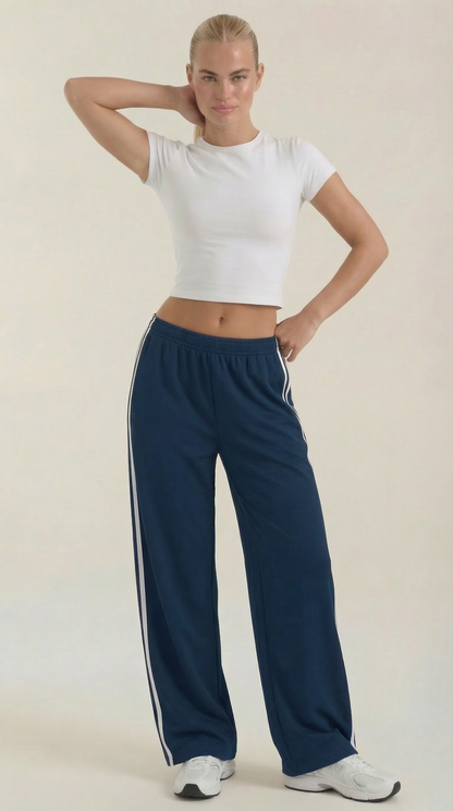 EILEEN | PANTALONES DE CHÁNDAL ANCHOS