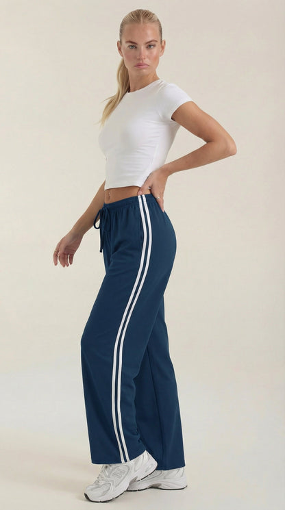EILEEN | PANTALONES DE CHÁNDAL ANCHOS