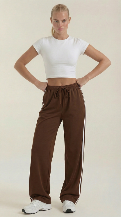 EILEEN | PANTALONES DE CHÁNDAL ANCHOS