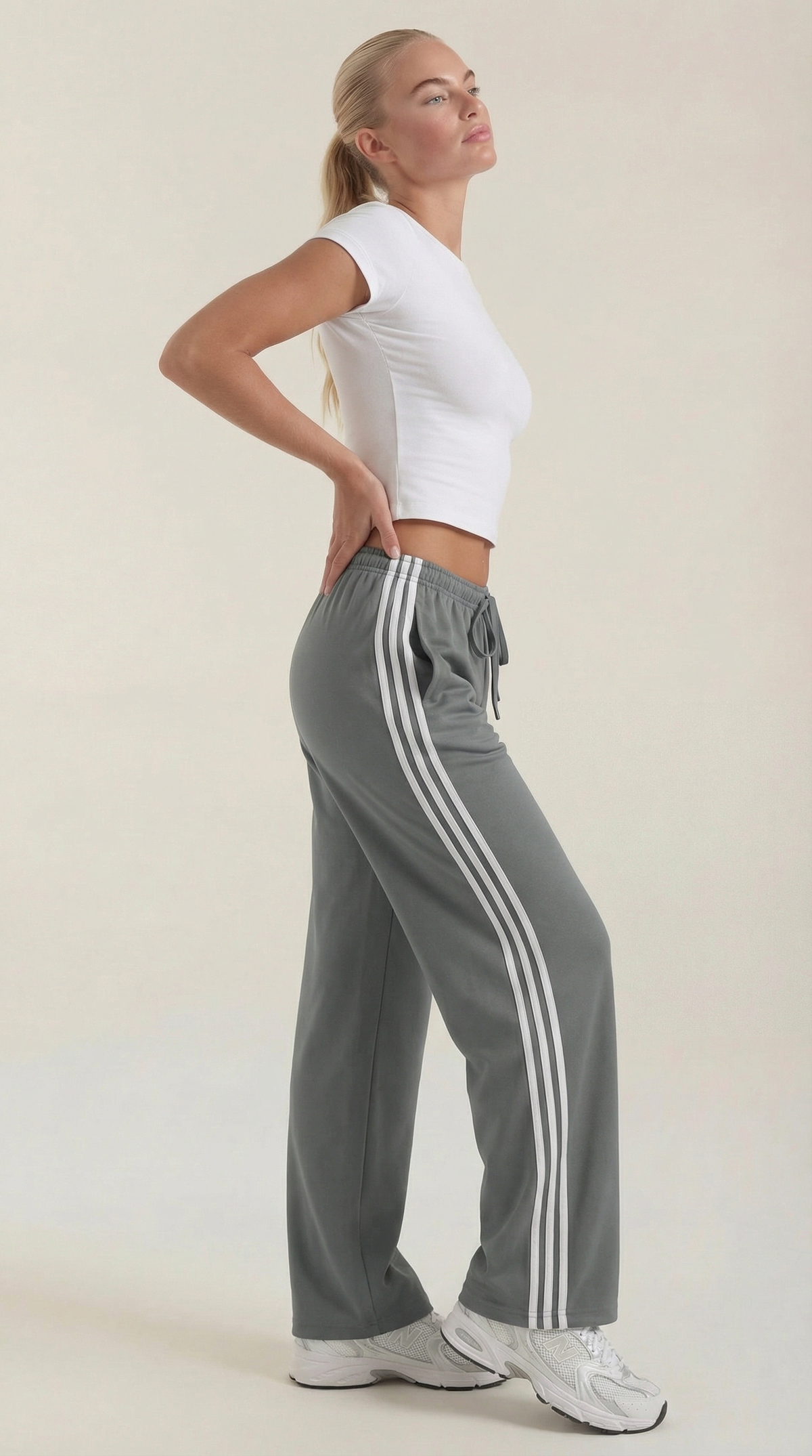 EILEEN | PANTALONES DE CHÁNDAL ANCHOS