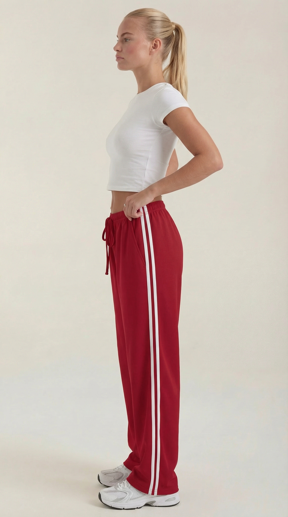 EILEEN | PANTALONES DE CHÁNDAL ANCHOS