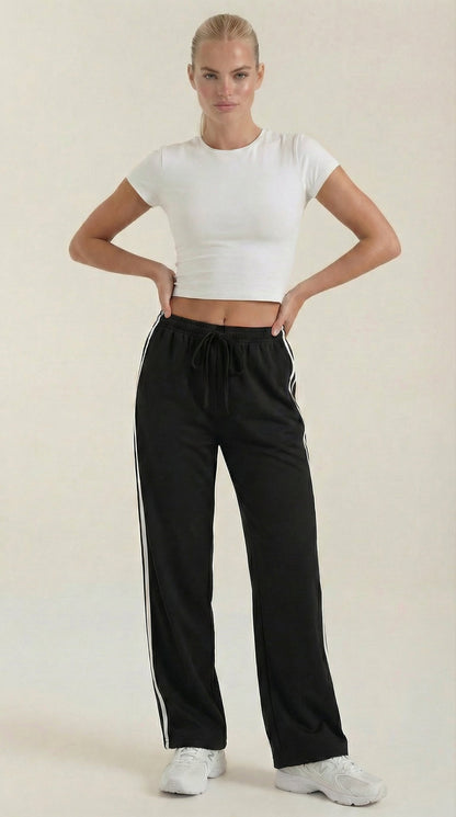 EILEEN | PANTALONES DE CHÁNDAL ANCHOS