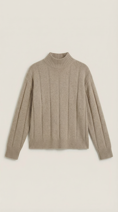 ELEANOR | CONJUNTO DE SUÉTER DE PUNTO Y PANTALONES HOLGADOS