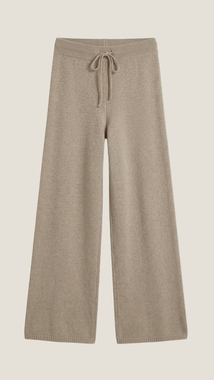 ELEANOR | CONJUNTO DE SUÉTER DE PUNTO Y PANTALONES HOLGADOS