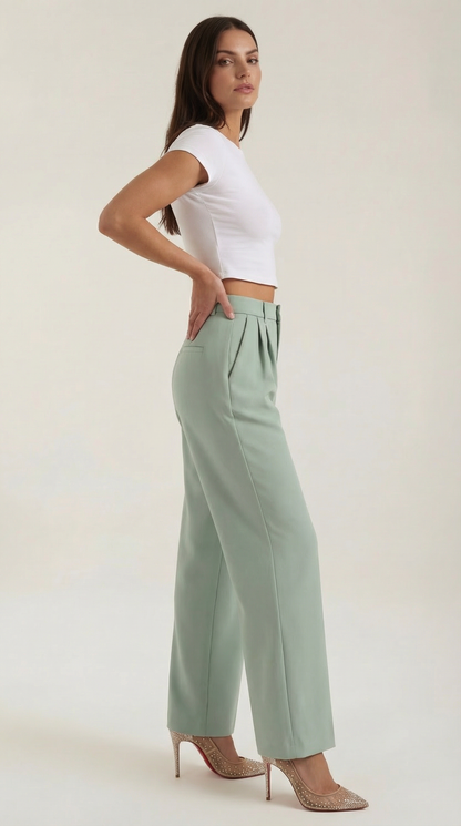 EMMELINE | PANTALONES DE PIERNA ANCHA