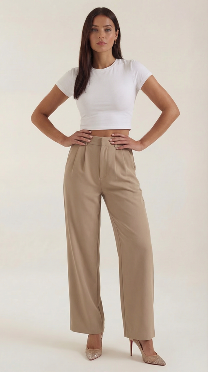 EMMELINE | PANTALONES DE PIERNA ANCHA