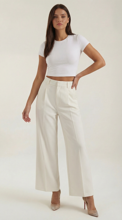 EMMELINE | PANTALONES DE PIERNA ANCHA