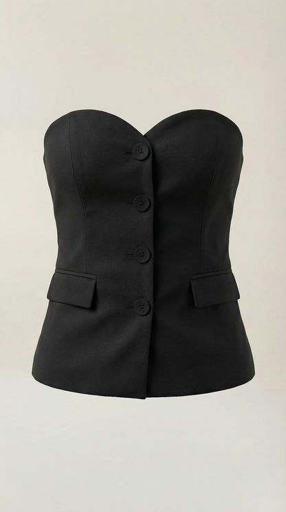 FIONA | BLAZER SIN MANGAS