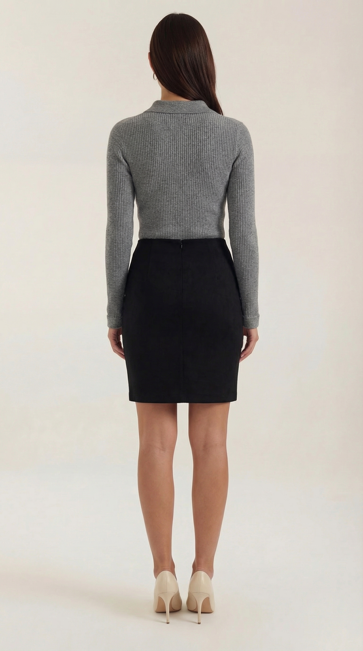 SILVIA | JERSEY DE LANA DE MANGA LARGA CON CUELLO