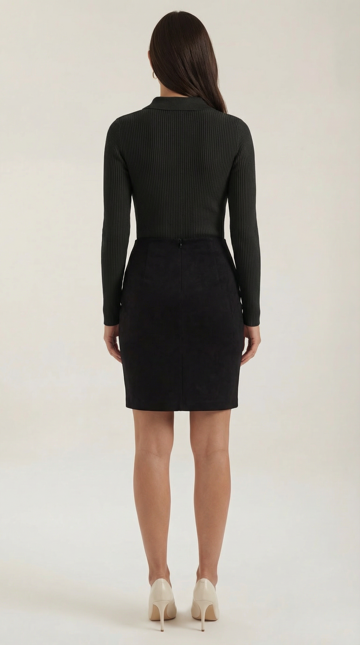 SILVIA | JERSEY DE LANA DE MANGA LARGA CON CUELLO