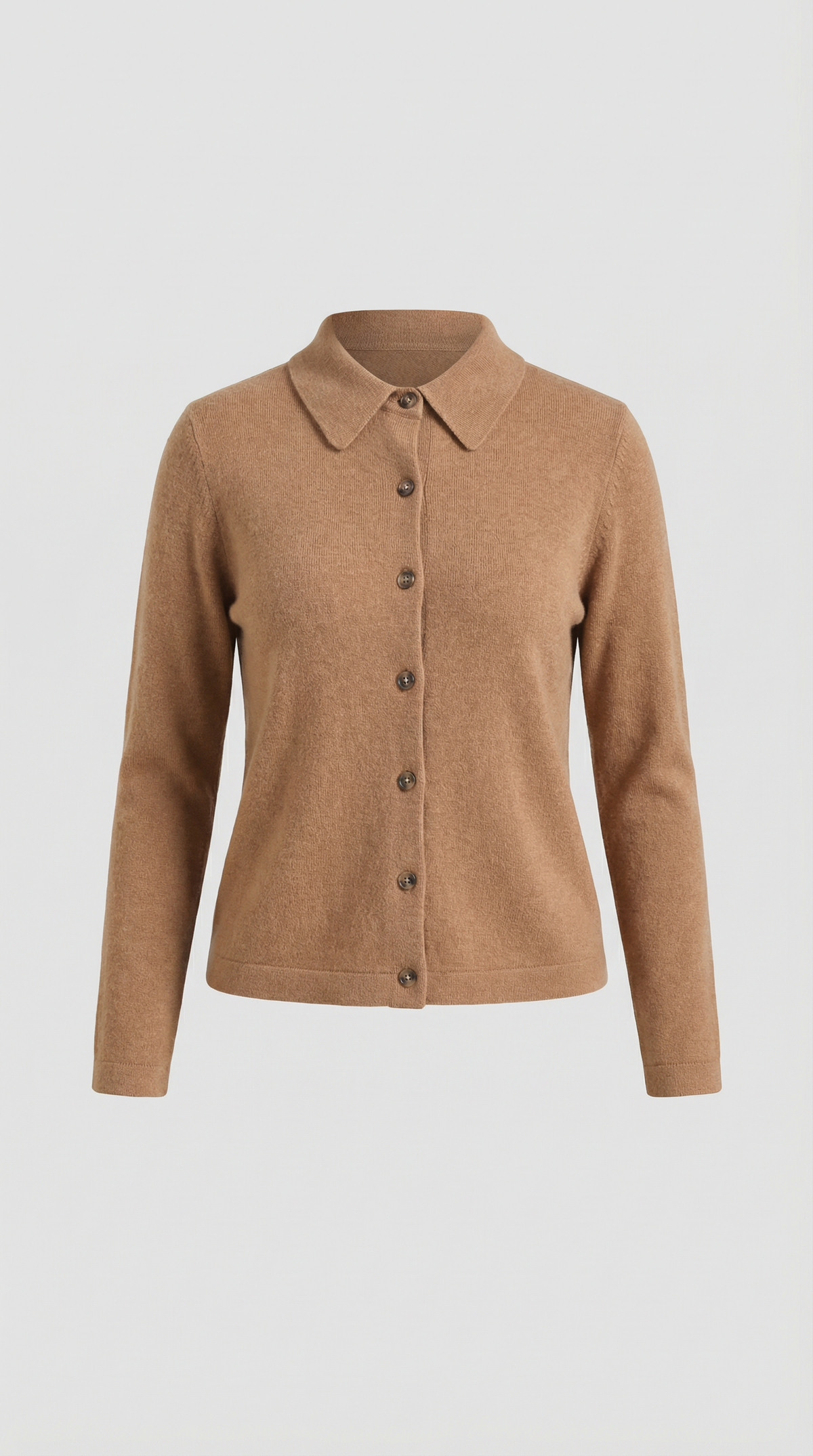 ADELAIDE | CARDIGAN DE PUNTO CON CUELLO Y BOTONES