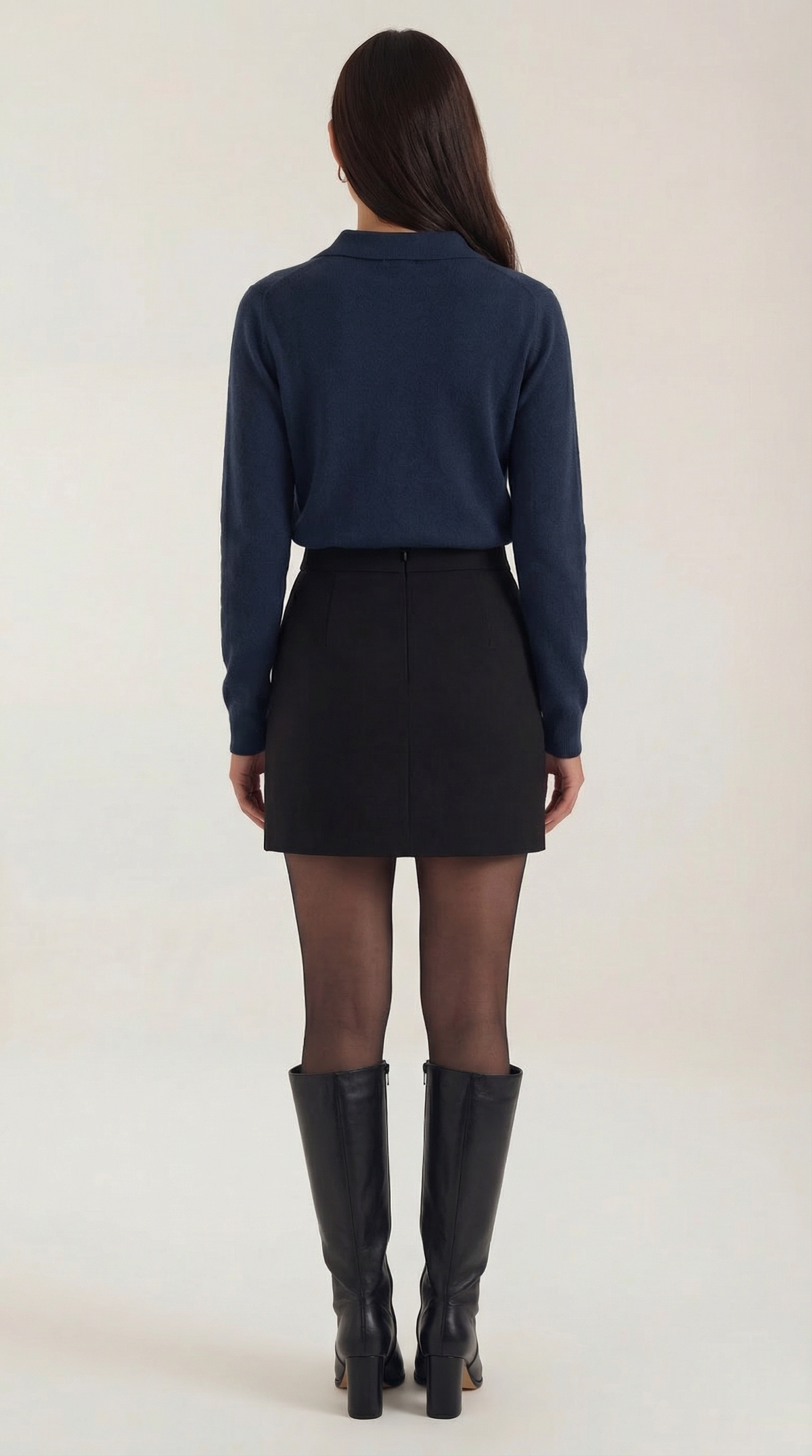 ADELAIDE | CARDIGAN DE PUNTO CON CUELLO Y BOTONES