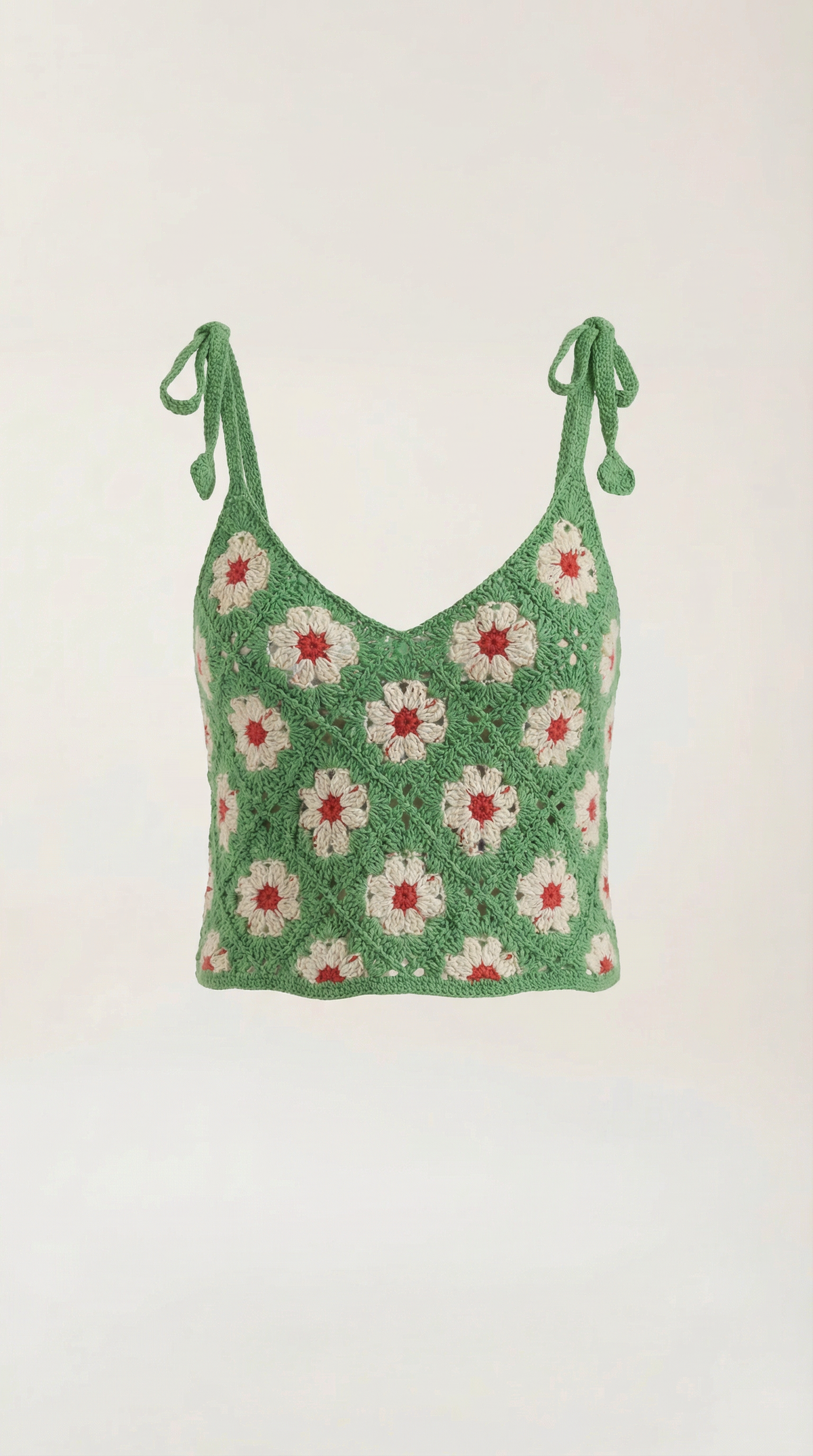 ELVIRA | BLUSA DE TIRANTES DE GANCHILLO