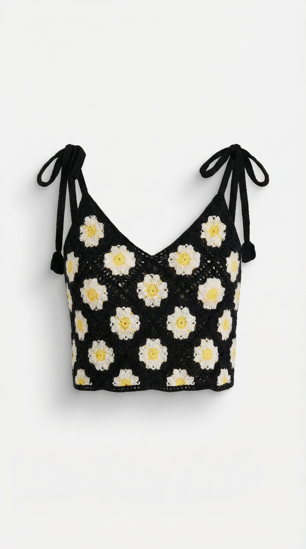 ELVIRA | BLUSA DE TIRANTES DE GANCHILLO