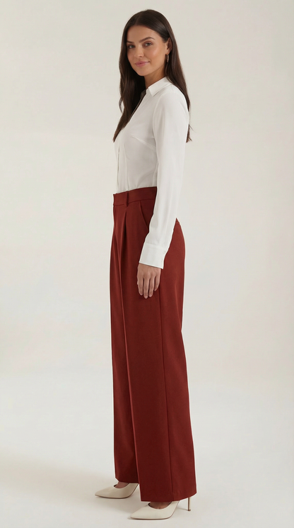 HAZEL | PANTALONES DE PIERNA ANCHA