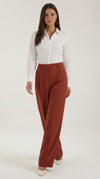 HAZEL | PANTALONES DE PIERNA ANCHA