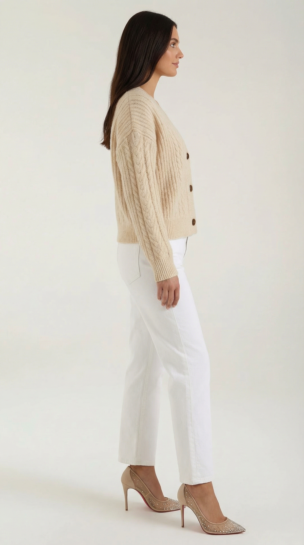 FREYA | SUÉTER OVERSIZE CON DISEÑO DE TRENZAS