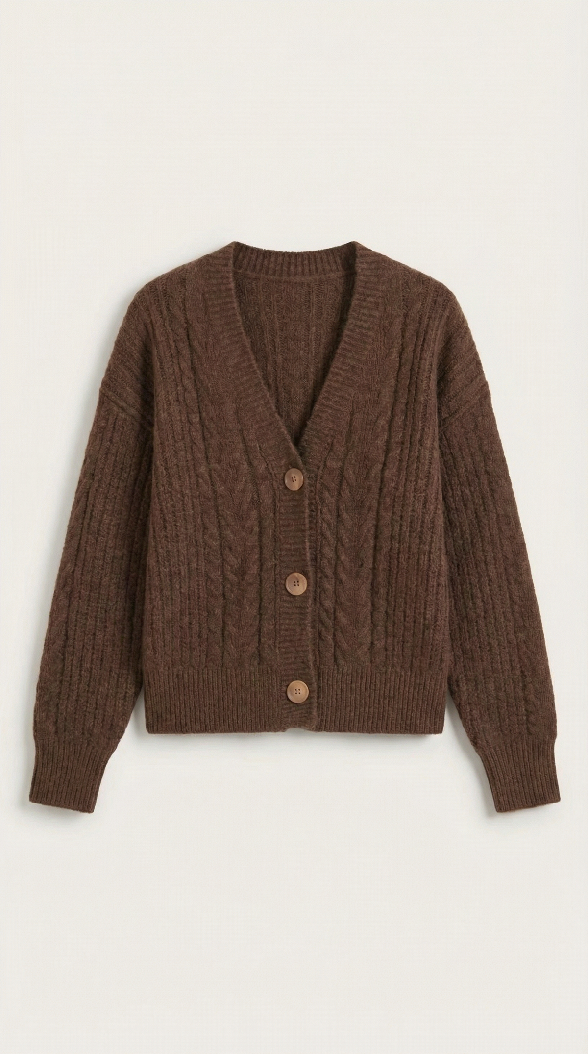FREYA | SUÉTER OVERSIZE CON DISEÑO DE TRENZAS