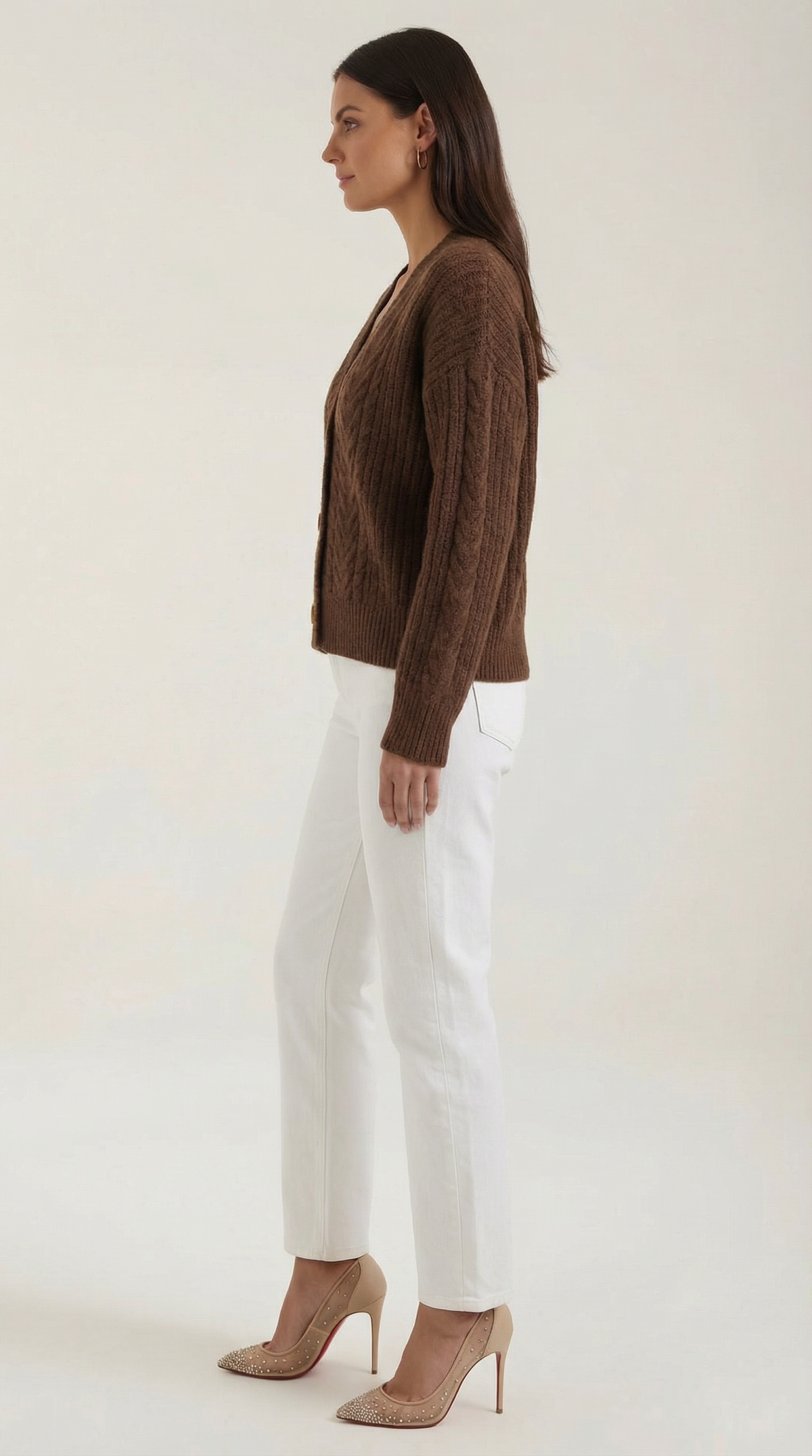 FREYA | SUÉTER OVERSIZE CON DISEÑO DE TRENZAS