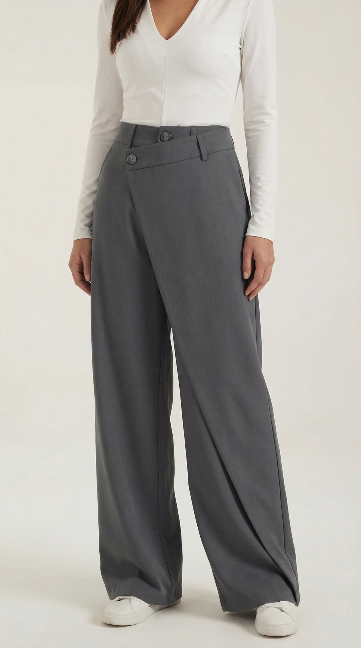 SÉVERINE | PANTALONES VAQUEROS ASIMÉTRICOS