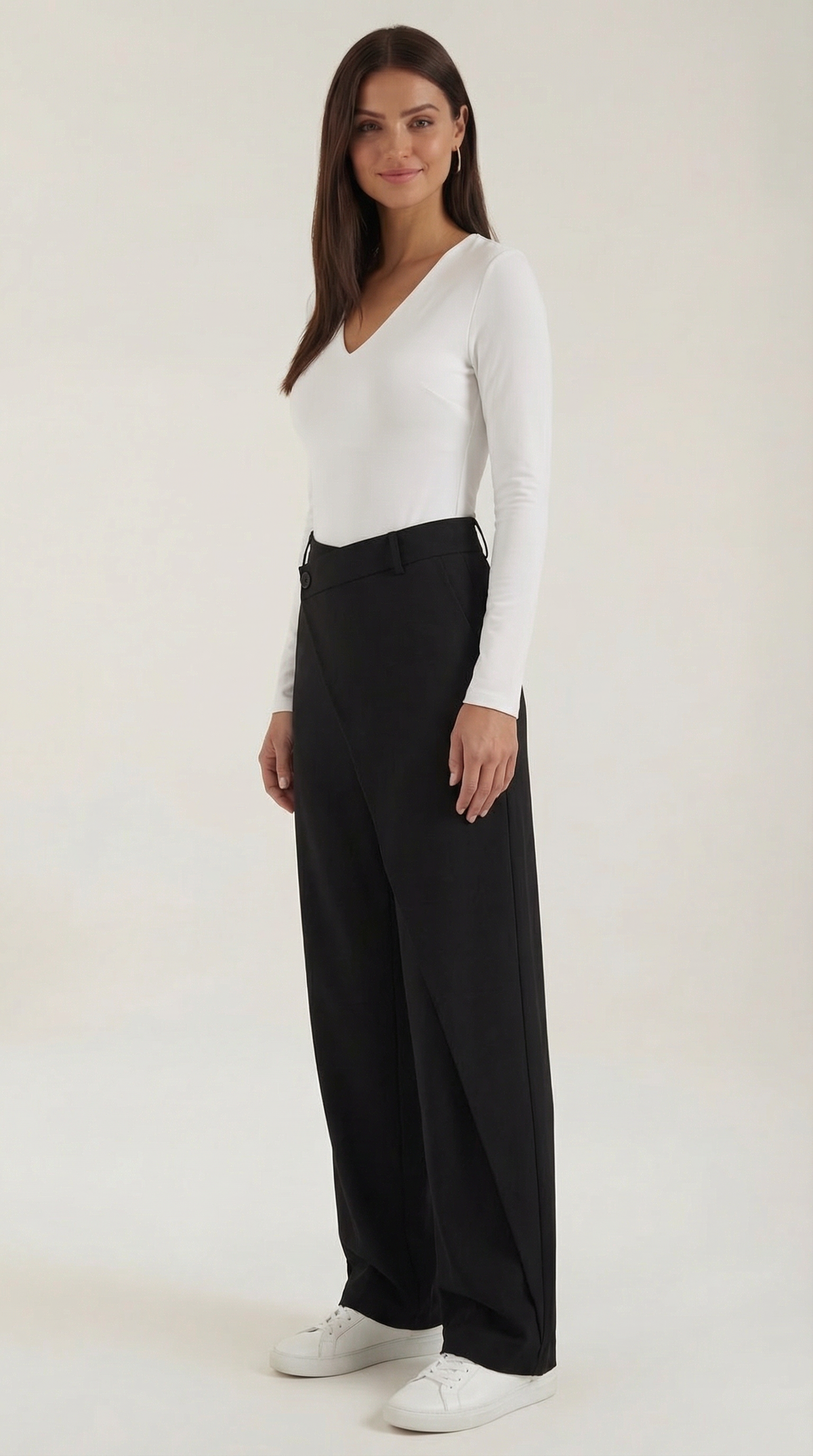 SÉVERINE | PANTALONES VAQUEROS ASIMÉTRICOS