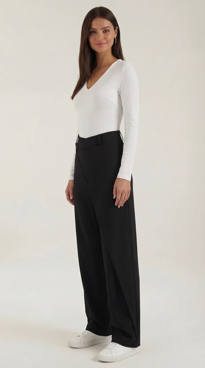 SÉVERINE | PANTALONES VAQUEROS ASIMÉTRICOS