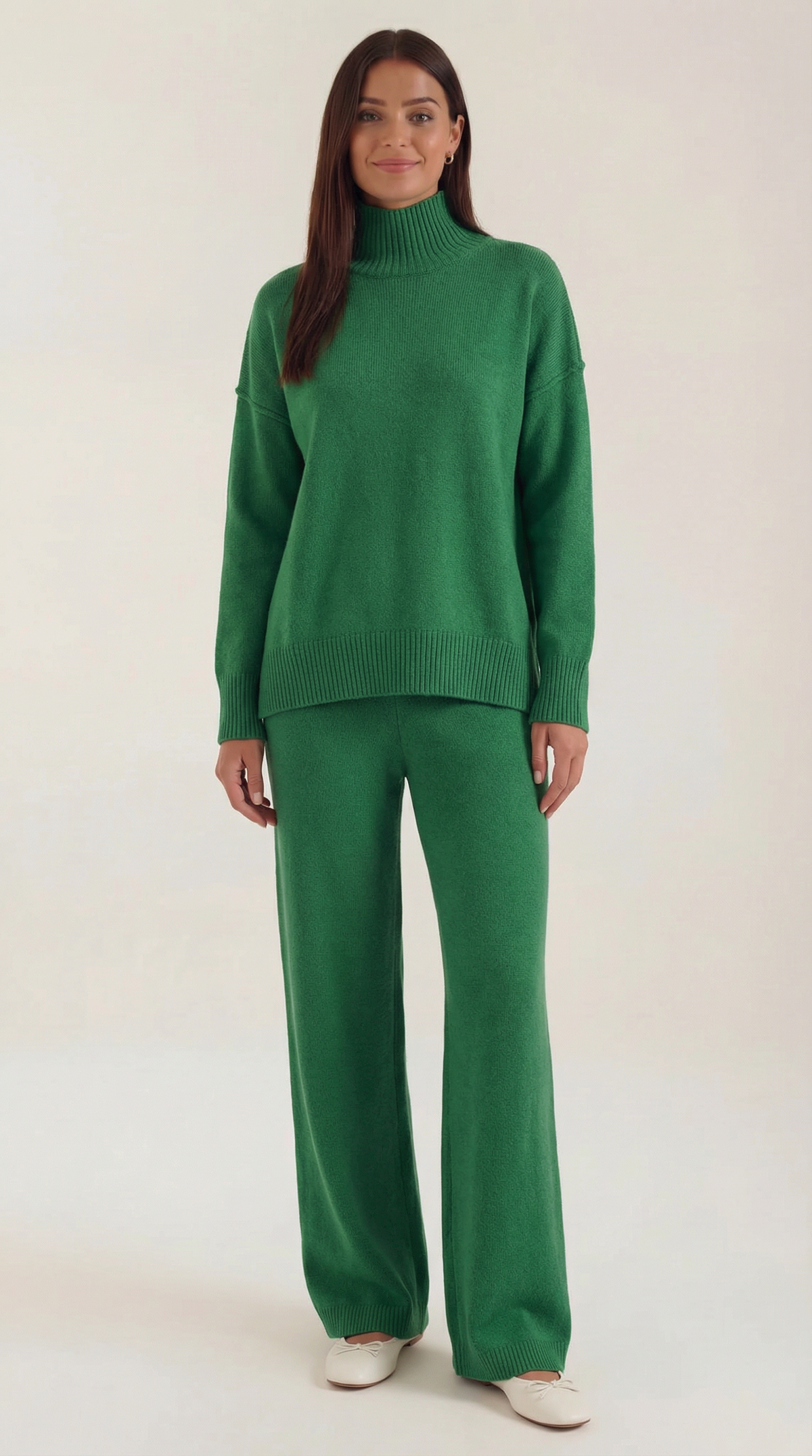 MAR | CONJUNTO DE SUÉTER DE PUNTO Y PANTALONES VAQUEROS