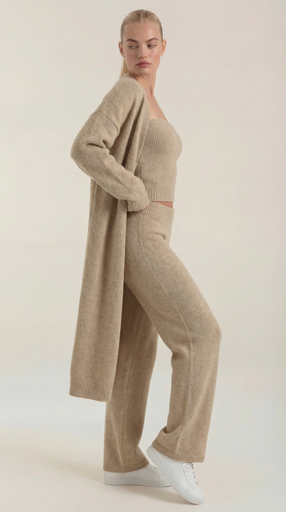 JEANNE | CONJUNTO DE PUNTO PARA ESTAR EN CASA