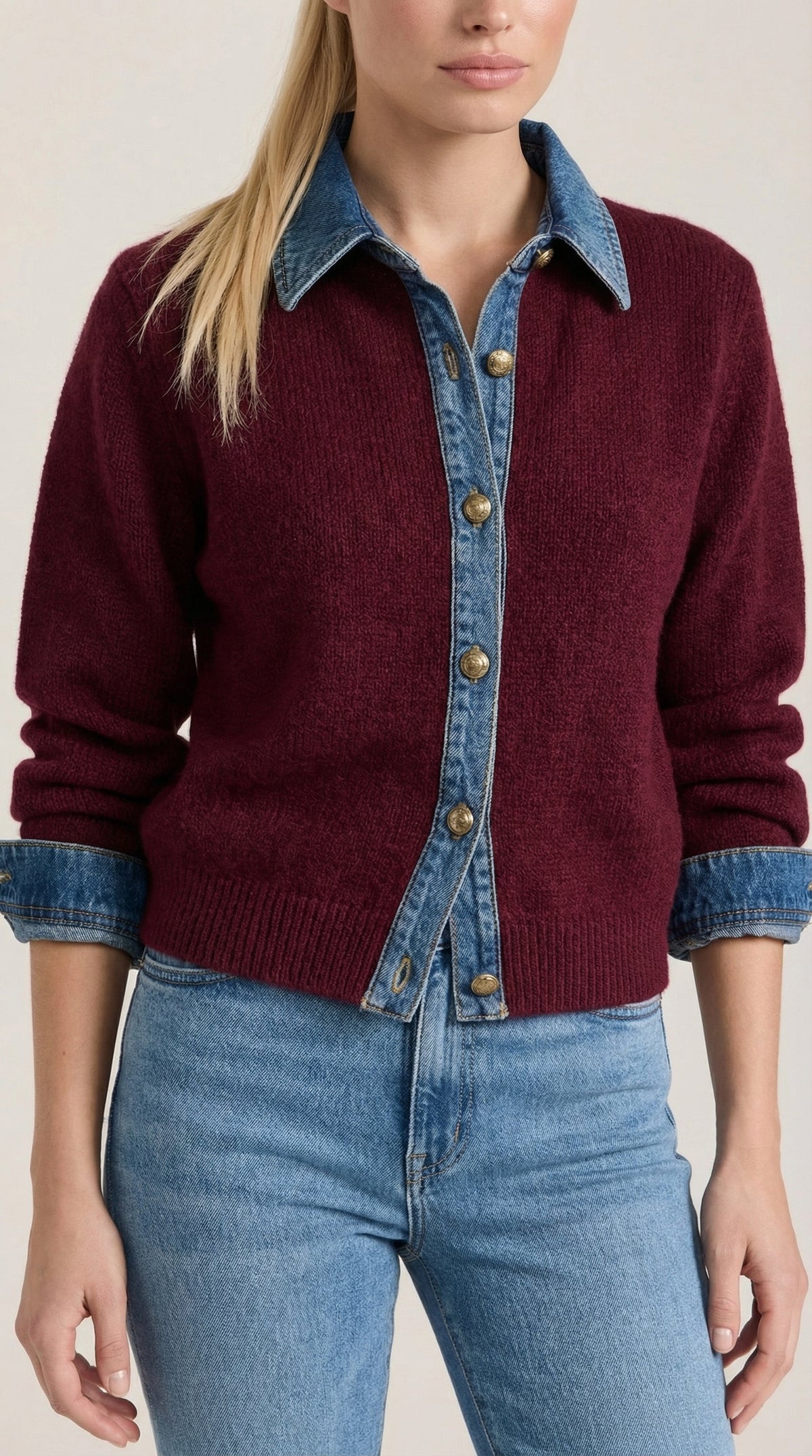 MABEL | JERSEY DE PUNTO CON CUELLO