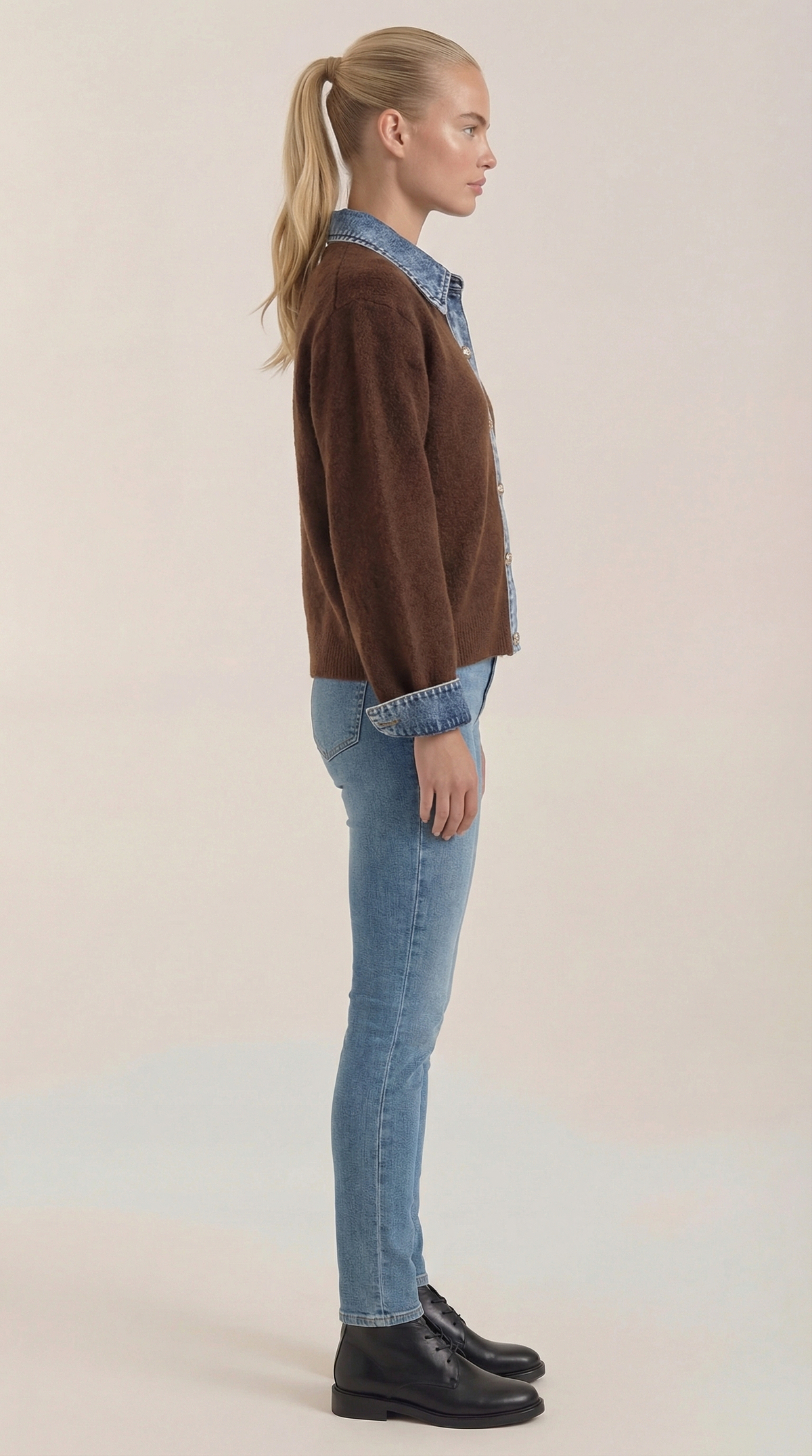 MABEL | JERSEY DE PUNTO CON CUELLO