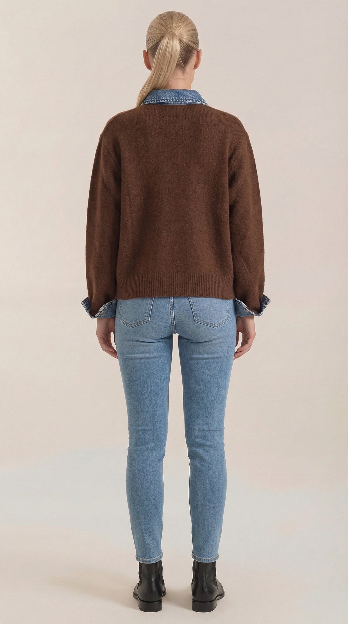 MABEL | JERSEY DE PUNTO CON CUELLO
