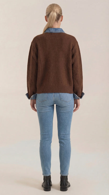 MABEL | JERSEY DE PUNTO CON CUELLO