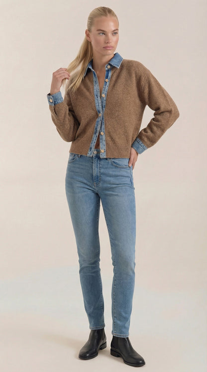 MABEL | JERSEY DE PUNTO CON CUELLO
