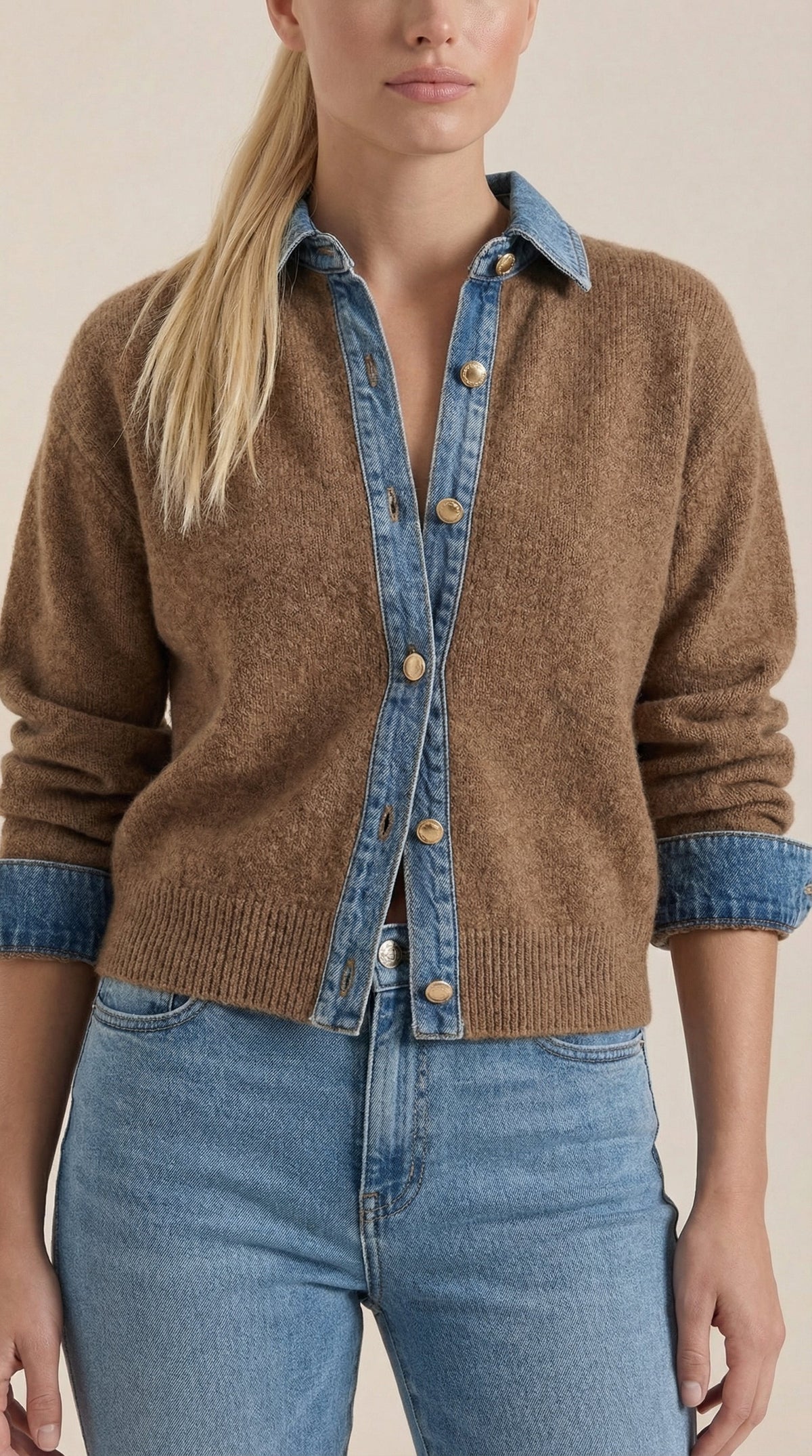 MABEL | JERSEY DE PUNTO CON CUELLO