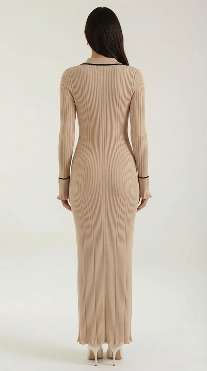 JOSEPHINE | VESTIDO LARGO DE PUNTO