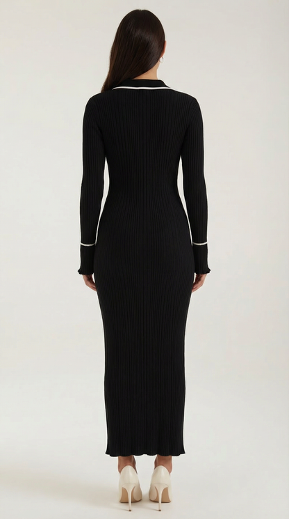 JOSEPHINE | VESTIDO LARGO DE PUNTO